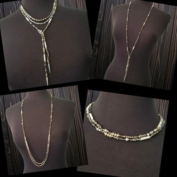 Stella & Dot Lariat 4 in 1 Necklace - Picture 3 of 12